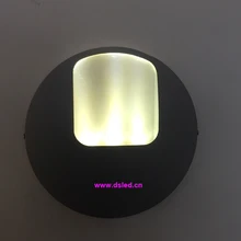 Дизайн, высокая мощность 3 Вт светодиодный настенный светильник, светодиодный настенный светильник, светодиодный прожектор. светодиодный вверх-вниз свет, 110 В 220В переменного тока, DS-08-48-3W