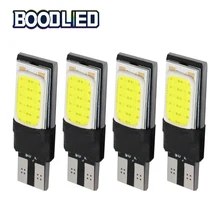 

BOODLIED T10 LED Bulb 24 COB LED Light 168 194 W5W LED auto LED Canbus error free 12V Car Dome Light Clearance Lights White Lamp