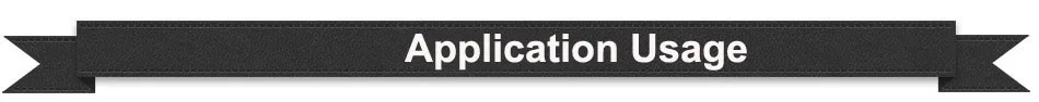 application usage