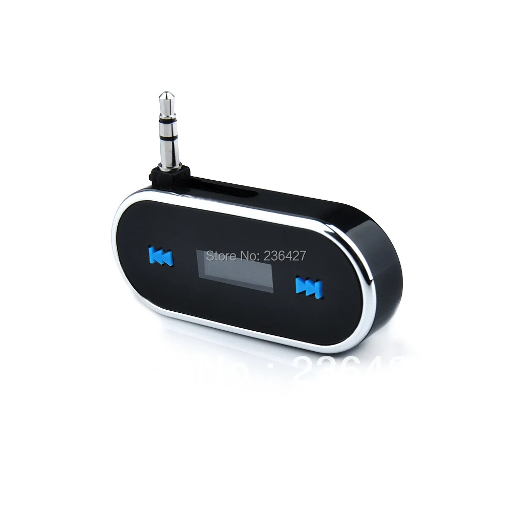 3.5mm Incar Wireless Fm Transmitter Radio Adapter For Samsung Galaxsy