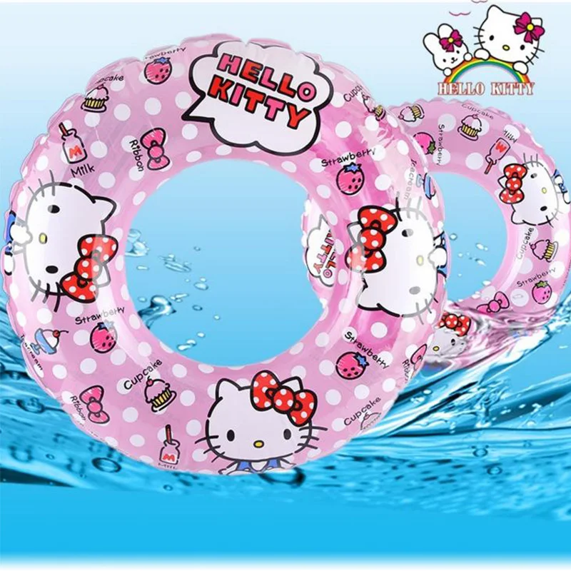 

inflatable pool float Toy 72cm PVC swimming ring For 6-10 girls