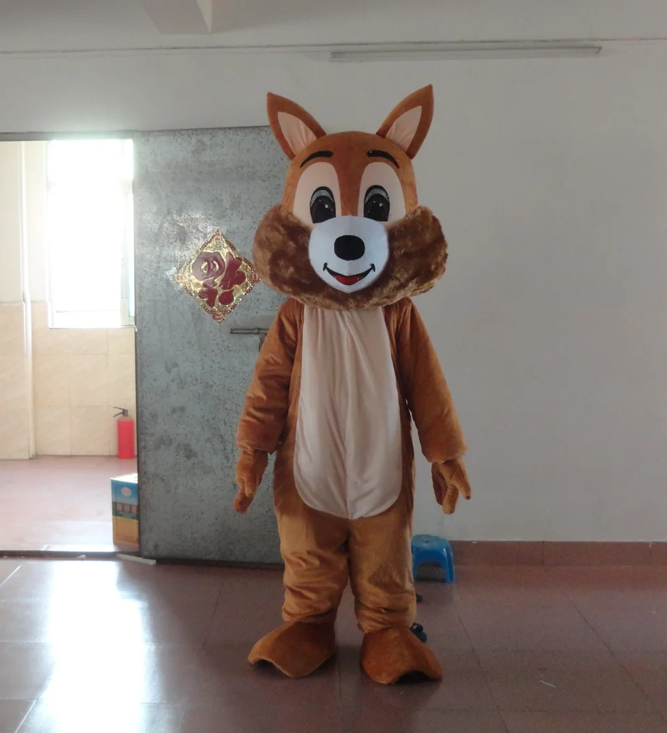 Latest high quality squirrel mascot costume custom made mascot fancy