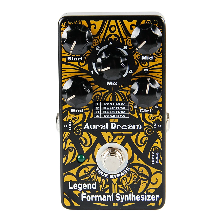 Guitar pedal Aural Dream Legend Formant Synthesizer pedal guitar accessories