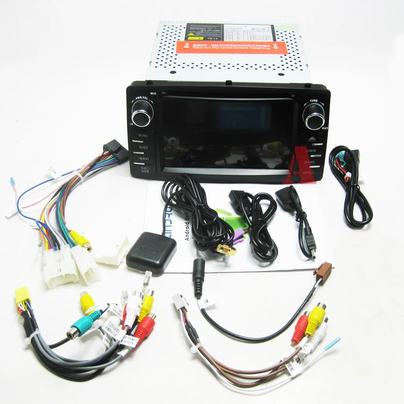 Discount 4G 64G 8 CORE 2 Din Android 9.0 Car Radio DVD player For TOYOTA corolla ex E120 GPS Navigation multimedia Stereo Steering wheel 2