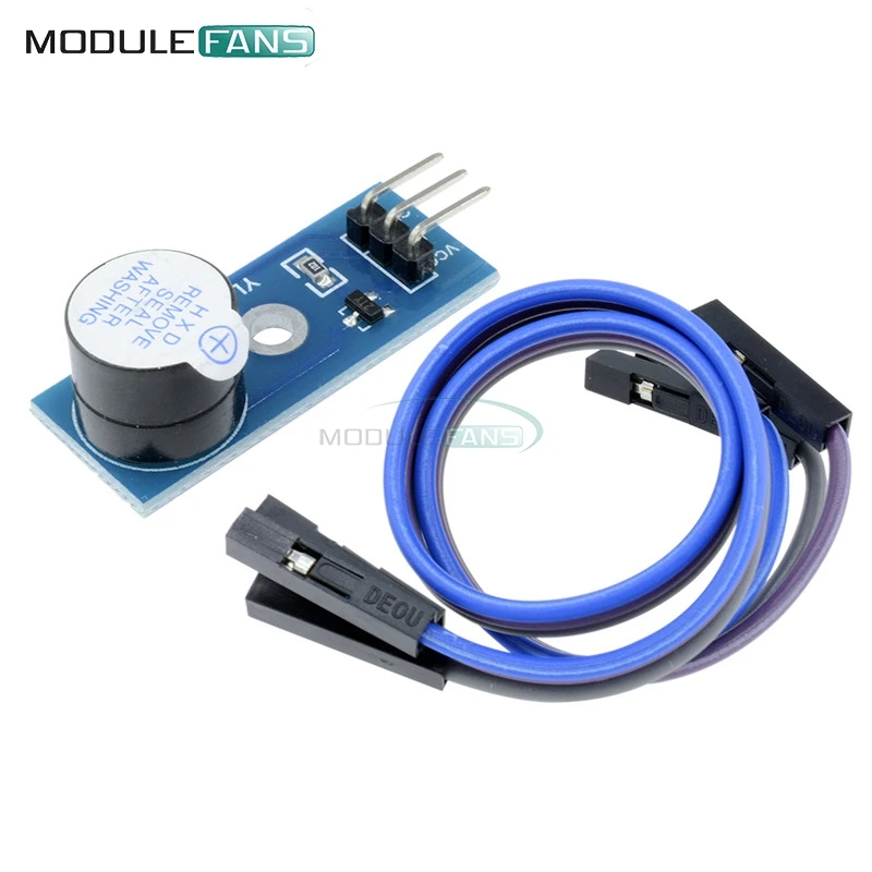 Gratis Cale 2pcs Pasivo Zumbador Alarma módulo Sensor De Señal Para Arduino coche Smart