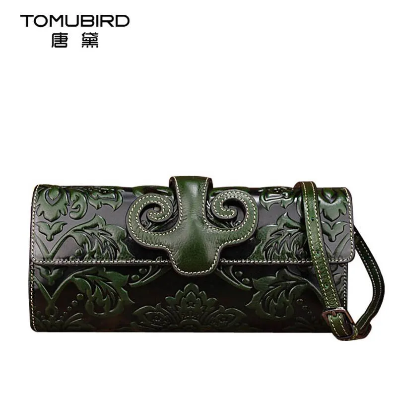 

2017 New women bag genuine leather brands quality fashion cowhide embossing women clutch bag leather shoulder messenger bag