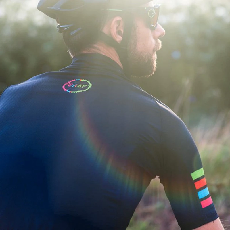 CASP Fade Kit Джерси для велоспорта дышащая велосипедная Одежда MTB с короткими рукавами велосипедная одежда 9D гелевая подкладка нагрудник шорты смешанный размер