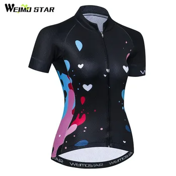 

Weimostar 2020 Cycling Jersey Women Racing Cycling Clothing Italy Webbing Bicycle Jersey mtb Downhill Bike Jersey Ropa Ciclismo