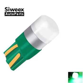 

T10 3030 1SMD LED Top Lens Aluminum White Yellow Blue Green Red Side Wedge Car Accessories DC 12V Fog Lamp Lights car Lights