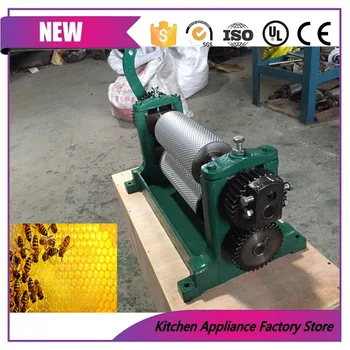 

Manual 74*195mm beeswax foundation embossing machine