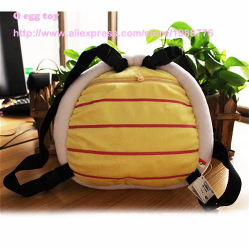 Tortoiseshell plush backpack05