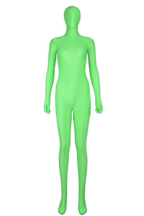(FZS029) костюм Zentai из лайкры для всего тела Хэллоуина унисекс облегающий нейлона и