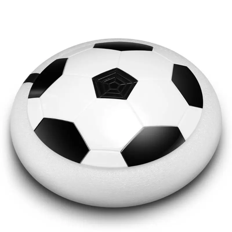 Воздушный мощный футбольный мяч светодиодный мигающий футбольный мяч диск для внутреннего футбола многоповерхностный парящий футбольный Электрический случайный цвет