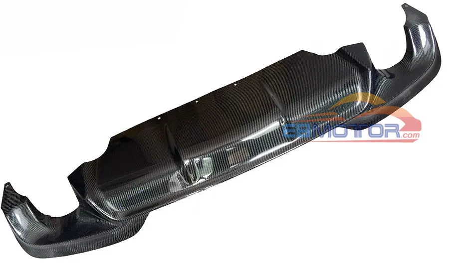 Real Carbon Fiber Rear Diffuser For BMW F06 F12 F13 Grand Coupe 640i M-Sport B289