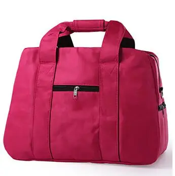 Chuwanglin одноцветная спортивная сумка повседневные дорожные сумки Большая вместительная багажная сумка Водонепроницаемые malas de viagem мешки для переезда A9272 - Цвет: rose red