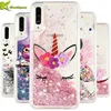 Soft Case on for Samsung Galaxy A50 Case for Samsung A10 A20 A30 A40 A50 A70 M10 A51 A71 Phone Case Glitter Dynamic Liquid Cover ► Photo 1/6