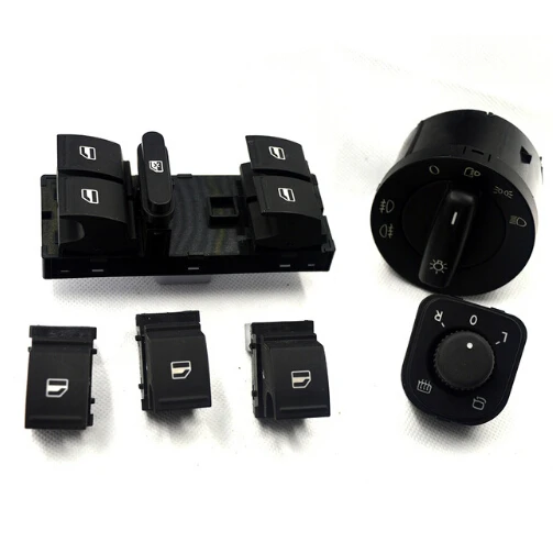 Фар зеркало переключатель окна для VW Jetta Гольф 5 Tiguan Passat CC 1K0 941 431n 1f0 959 855 1k4 959 857