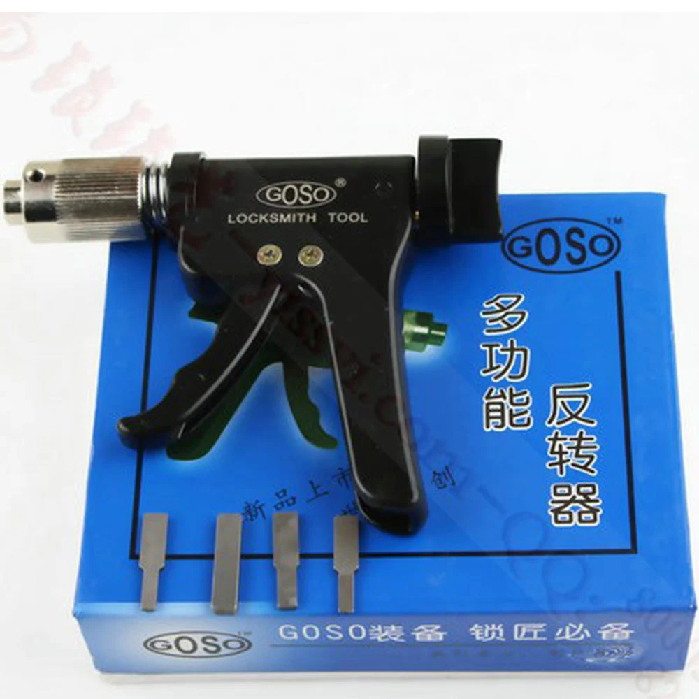 

GOSO Lock Pick Quick Gun Turning Tools High Quality New Civil Plug Spinner Locksmith Tools Free Shipping