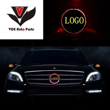 W204 Горит Звезда Автомобилей Решетка радиатора Решетка СВЕТОДИОДНЫЙ Свет Логотип Знак для 2008-2013 Mercedes-Benz W204 C-класс