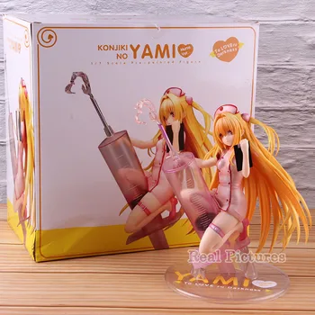 

Anime To Love Ru Action Figure To Love Darkness Golden Darkness Konjiki No Yami Nurse Ver. 1/7 Scale Collection Model Toy