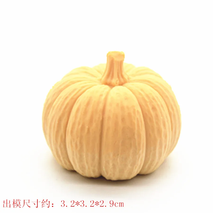 

DIY 3D stereo pumpkin silicone mold for soap making aromatherapy candle Craft Plaster Mould