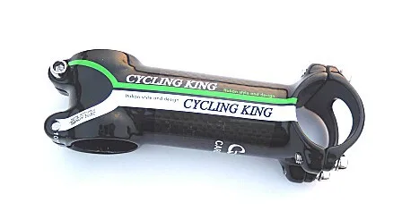 Распродажа Велосипеды King сплав+ 3 К углеродного волокна зеленый стволовых черный красный горный велосипед дорожный мотоцикл стволовых 80 90 100 110 120 мм