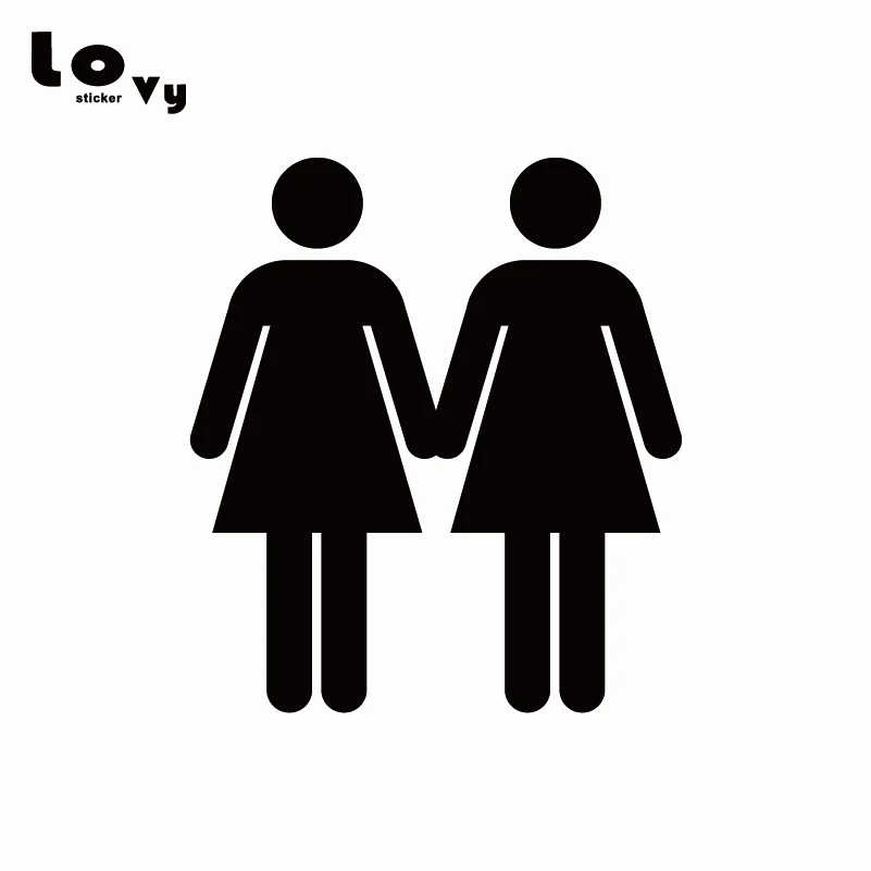 Gay Women Equality Lgbt виниловая Автомобильная наклейка/наклейка для автомобиля