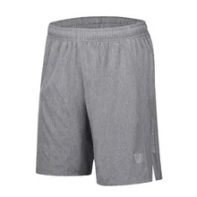 Для мужчин шорты бодибилдинг летний тренировочный гибкий Короткие штаны быстросохнущая Фитнес для пробежек, спортивная одежда для бега из дышащего материала