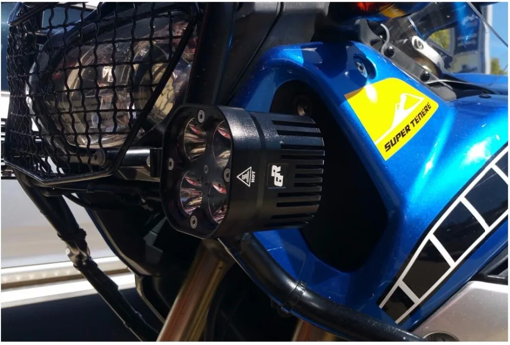 Goldrunway Designs 40X фара для мотоцикла 4200LM 40 Вт 12 В точечный U3/XPL светодиодный фонарь для вождения мото противотуманных фар