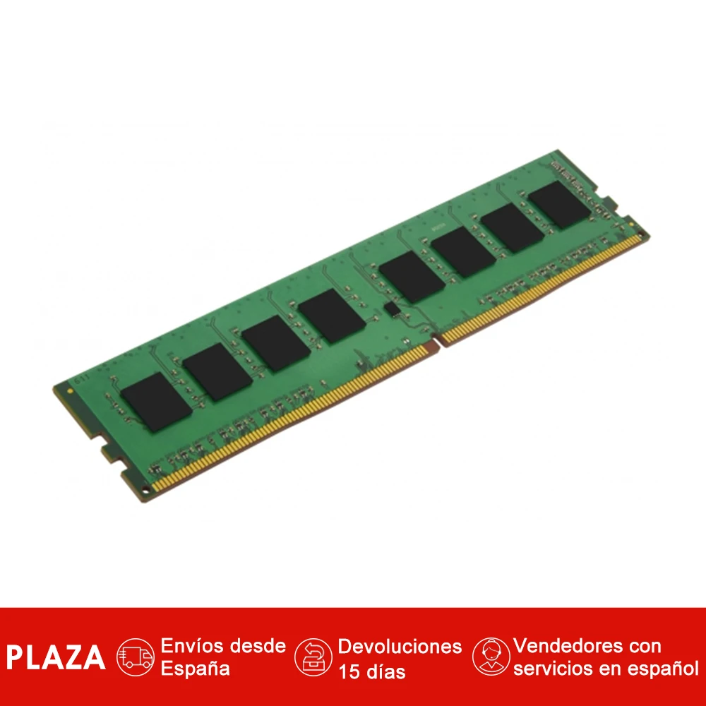 

Kingston Technology ValueRAM 16GB DDR4 2400MHz Module, 16 GB, 1 x 16 GB, DDR4, 2400 MHz, 288-pin DIMM, Verde