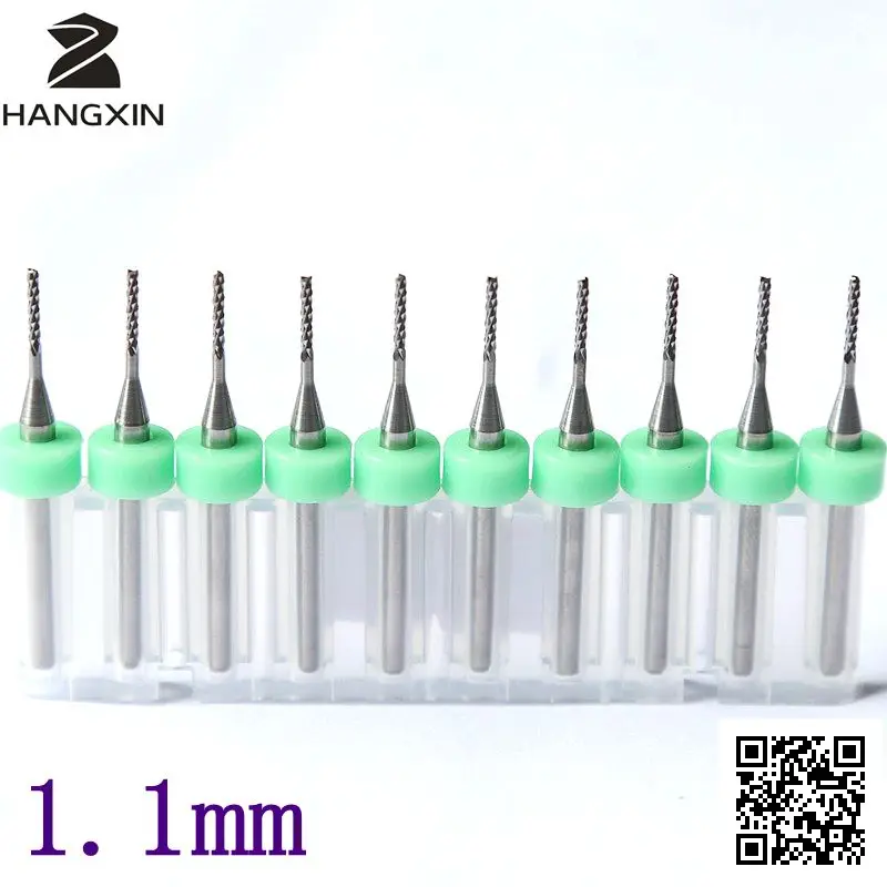 

10PCS tungsten carbide PCB cutting machine 3.175*1.1mm fish tail carving tools, CNC milling machine milling, woodworking tools