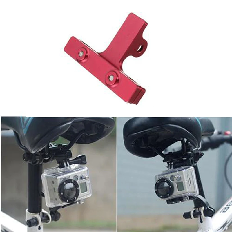 Алюминиевое Крепление для велосипедного седла камеры GoPro Hero 2 3 + 4 Red|Мультиметры| |