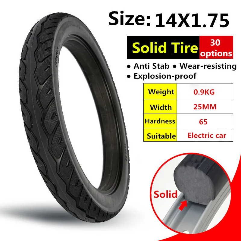 tyre report bicycle for Inch Rubber 14 Solid Car Tire 14*1.75 Electric Tire tyre report bicycle for Inch Rubber 14 Solid Car Tire 14*1.75 Electric Tire