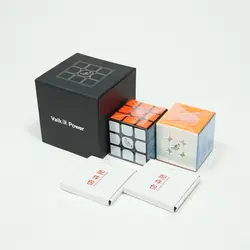 Qiyi mofangge Valk3 мощность 3x3 Magic Cube Stickerless 3 Слои скорость Cubo Magico Professional забавные игрушечные лошадки для детей