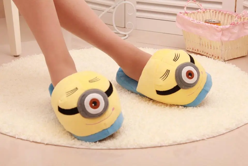 minion slippers adults