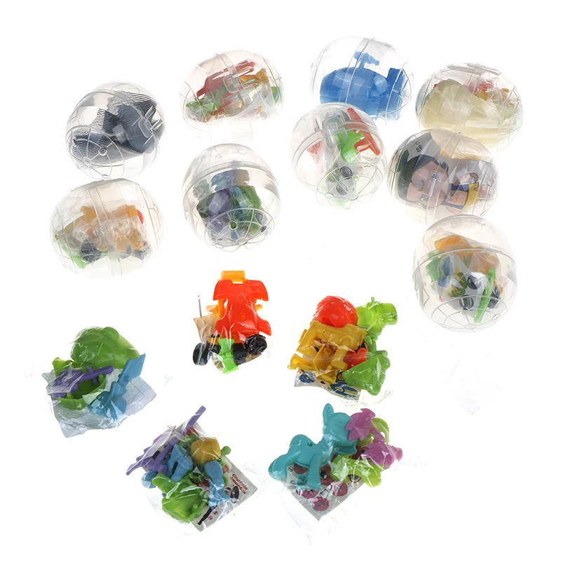 

2Pcs/lot Mini Transformation Robot New Mini Robot Model Deformable Robot Surprise Eggs Surprise Ball Surprise Doll Gashapon Gift