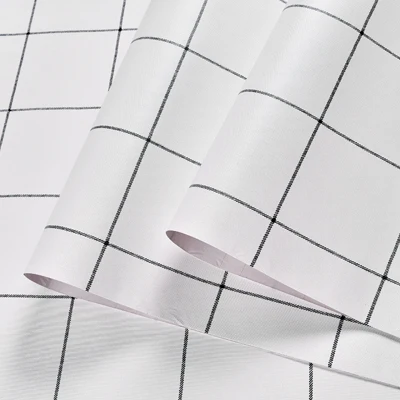 medium lattice white Одноцветные серые самоклеящиеся обои, простые теплые обои для спальни, студенческие Декорации для девочек, рабочий стол, водостойкая наклейка - Цвет: medium lattice white