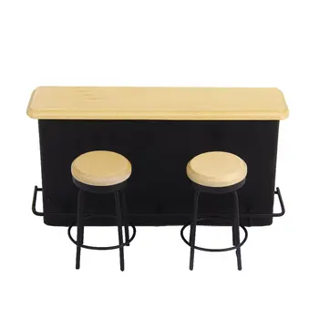 

5 pack 1/12 dollhouse miniature furniture table and 2 chairs