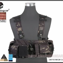 EMERSON UW Gen V Сплит передний нагрудный жилет страйкбол военное снаряжение мультикам черный EM7451MCBK