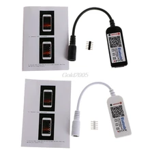 DC12V Светодиодный Мини wifi RGBW контроллер Bluetooth IOS/Android мобильный телефон беспроводной Apr и Прямая поставка