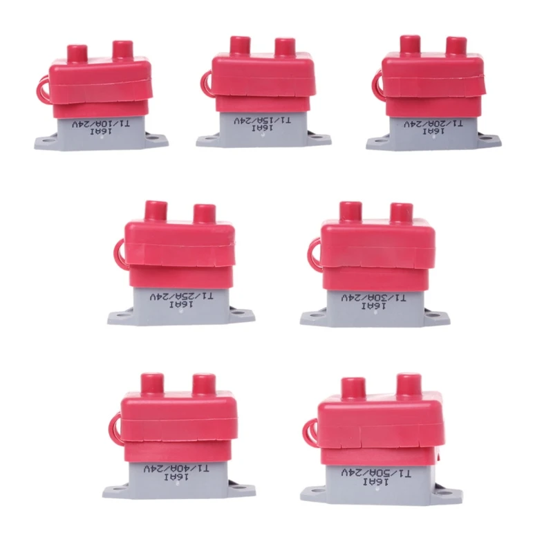 

10A 15A 20A 25A 30A 40A 50A Auto Automatic Fuse Reset Circuit Breaker with Cover
