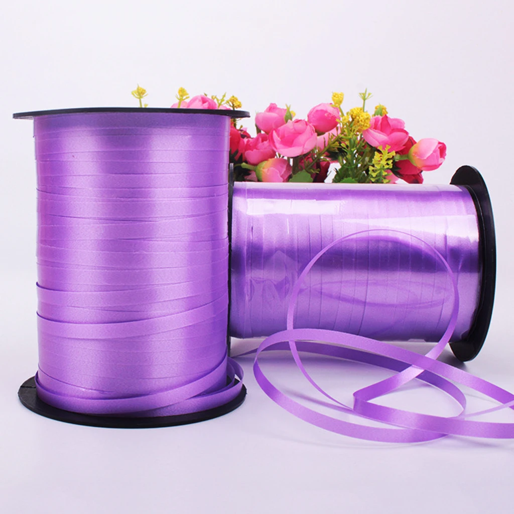 225M Color Balloon Curling Ribbon Wedding Baloon Ribon Birthday Gift Craft Party