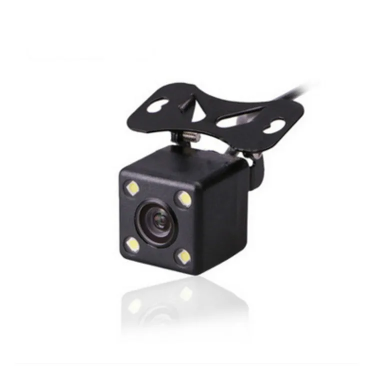 

Universal waterproof 12V 4LED light reversing HD night vision CCD car rear view camera Vehicle Camera 140 Wide Angle HD