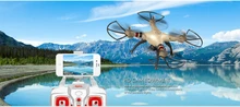 X8HW WIFI FPV rc drone dengan Kamera 1MP 2.4 GHz 4CH 6 Axis Headless Modus Ketinggian Terus RTF Gyro RC Quadcopter Drone rc mainan untuk gif