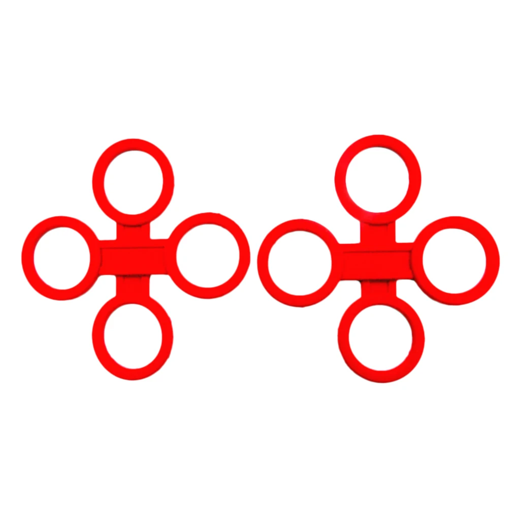 4pcs Silicone Rubber Snorkel Keeper Clip Attaching to Scuba Dive Mask for Water Sports Snorkeling Diving Surfing Accessories