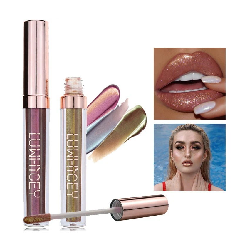 

Waterproof Lip Gloss Nude Matte Velvet Glossy Polarize Light Lipstick Lip Balm Sexy Red Lip Tint maquiagem Women Makeup Gift