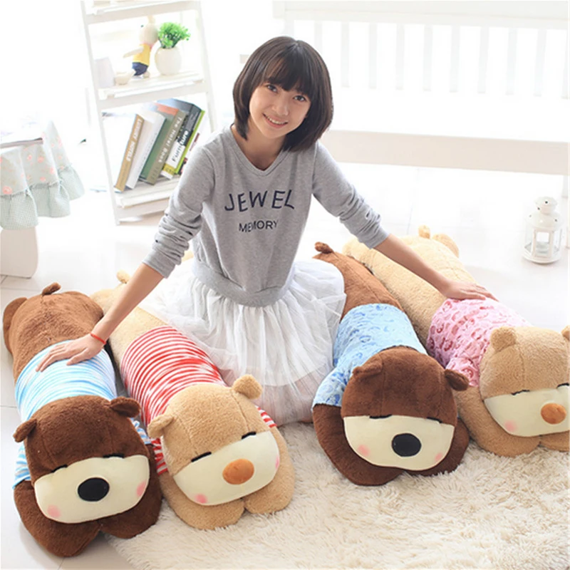 Fancytrader Lovely Soft Lying Bear Plush font b Pillow b font Toy Giant font b Cute