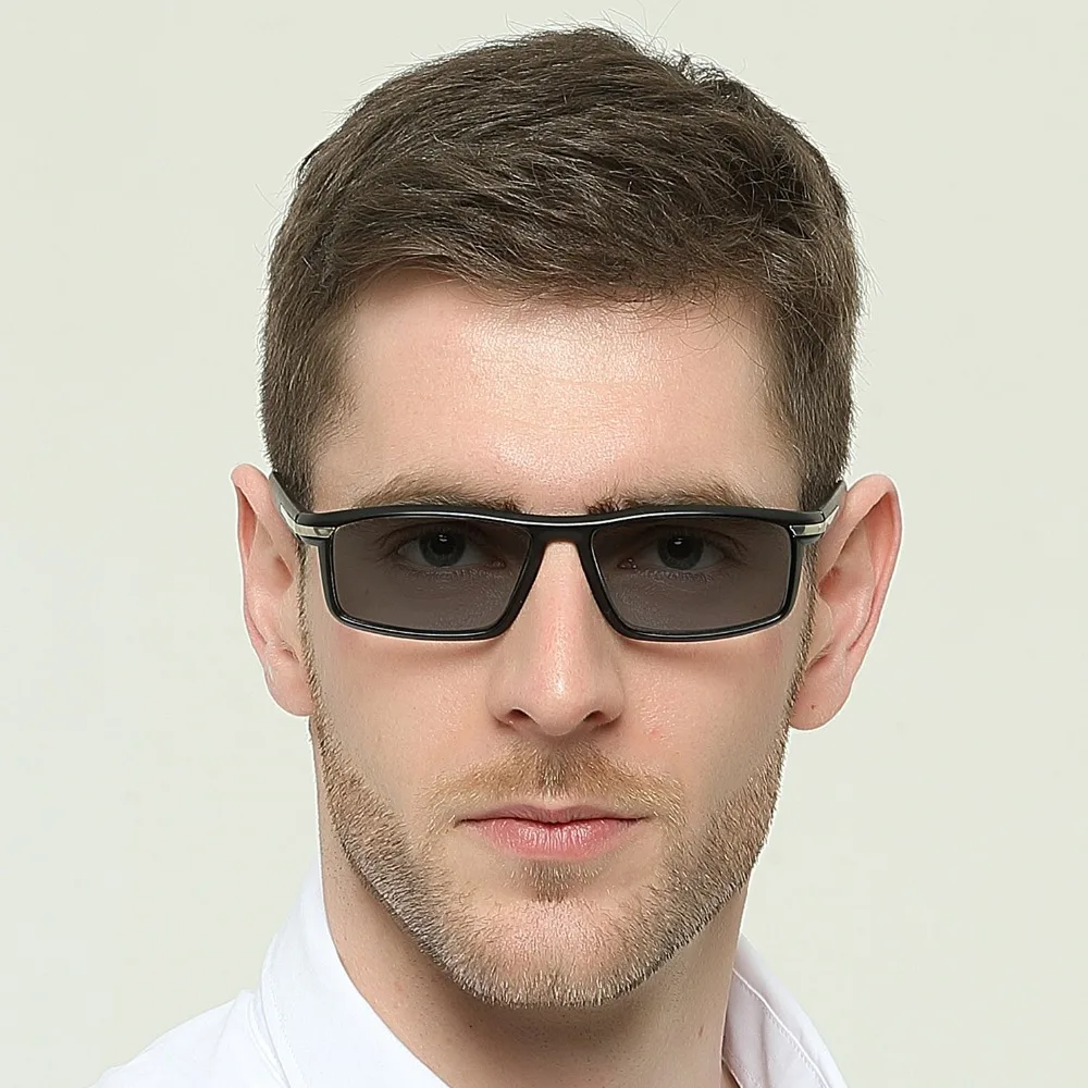 Comprar Diseño fotocromáticos gafas de lectura de los hombres la presbicia gafas de sol decoloración con dioptrías 1,0, 1,25, 1,50, 1,75, 2,0, 2,50