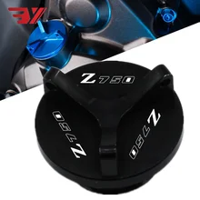 Kawasaki Z750 S 2004 2005 2006 2007 2008 2009 2010 Accessoires Moto CNC Huile Bouchon de Remplissage Bouchon for Z750 Color : Black