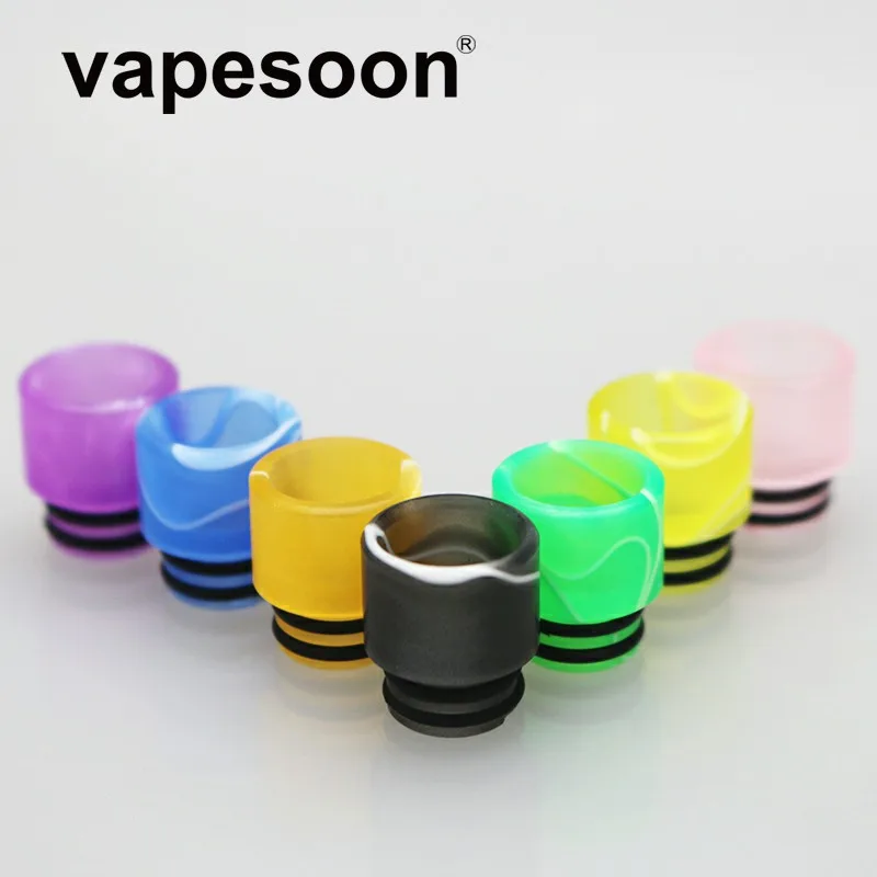 

vapesoon E Cigarette Acrylic Drip Tips colorful Mouth 510 Drip tip E for RDA RBA vaporizer 1pcs